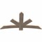 Ekena Millwork Alberta Smooth Timber Gable Bracket, Douglas Fir, 60"W x 32"H x 1 1/2"D x 5 1/2"F, 13/12 Pitch GBW060X32X0206ALB00SDF - alternate 4